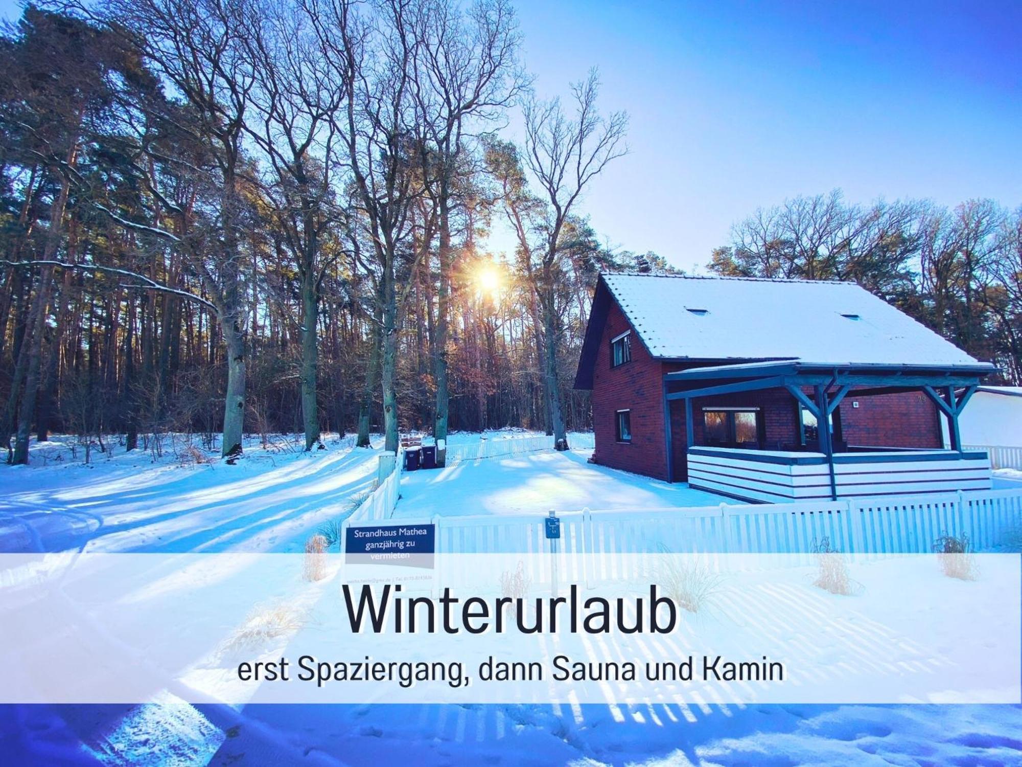 Strandhaus Mathea - Ruhige Lage Direkt Am Fleesensee - Parkplatz, Kamin, Sauna - Familienfreundlich Unter Göhren Dış mekan fotoğraf
