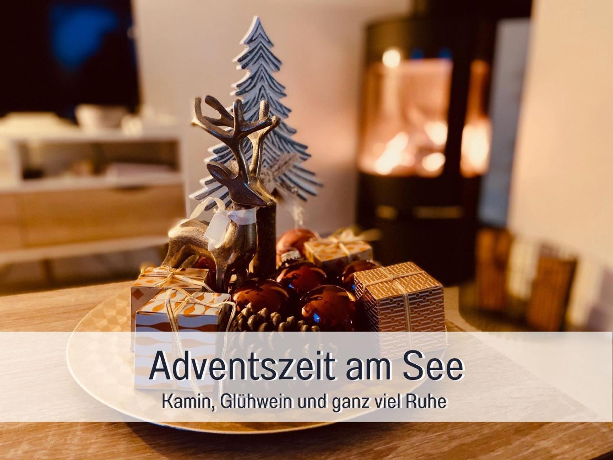 Strandhaus Mathea - Ruhige Lage Direkt Am Fleesensee - Parkplatz, Kamin, Sauna - Familienfreundlich Unter Göhren Dış mekan fotoğraf