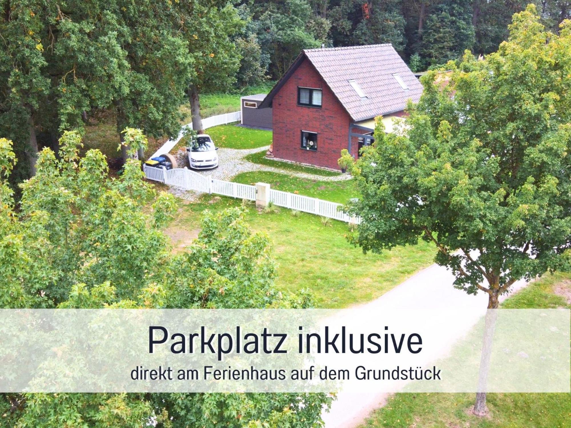 Strandhaus Mathea - Ruhige Lage Direkt Am Fleesensee - Parkplatz, Kamin, Sauna - Familienfreundlich Unter Göhren Dış mekan fotoğraf