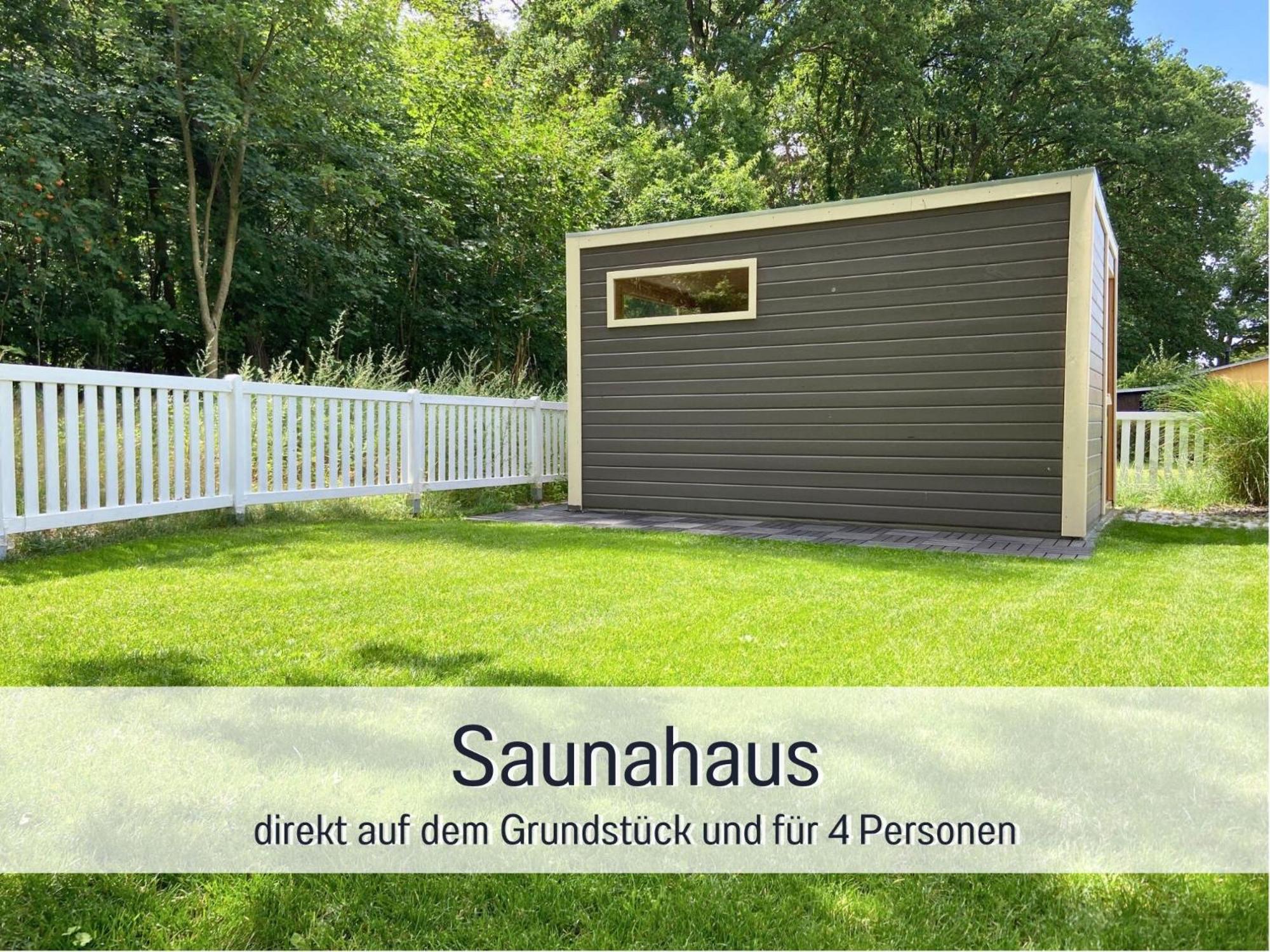 Strandhaus Mathea - Ruhige Lage Direkt Am Fleesensee - Parkplatz, Kamin, Sauna - Familienfreundlich Unter Göhren Dış mekan fotoğraf